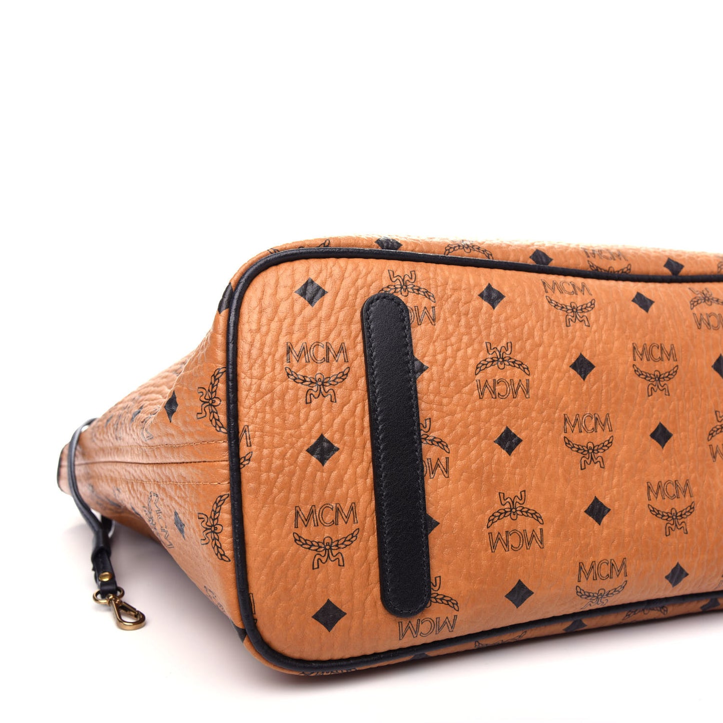 Visetos Medium Project Reversible Shopper Tote Cognac