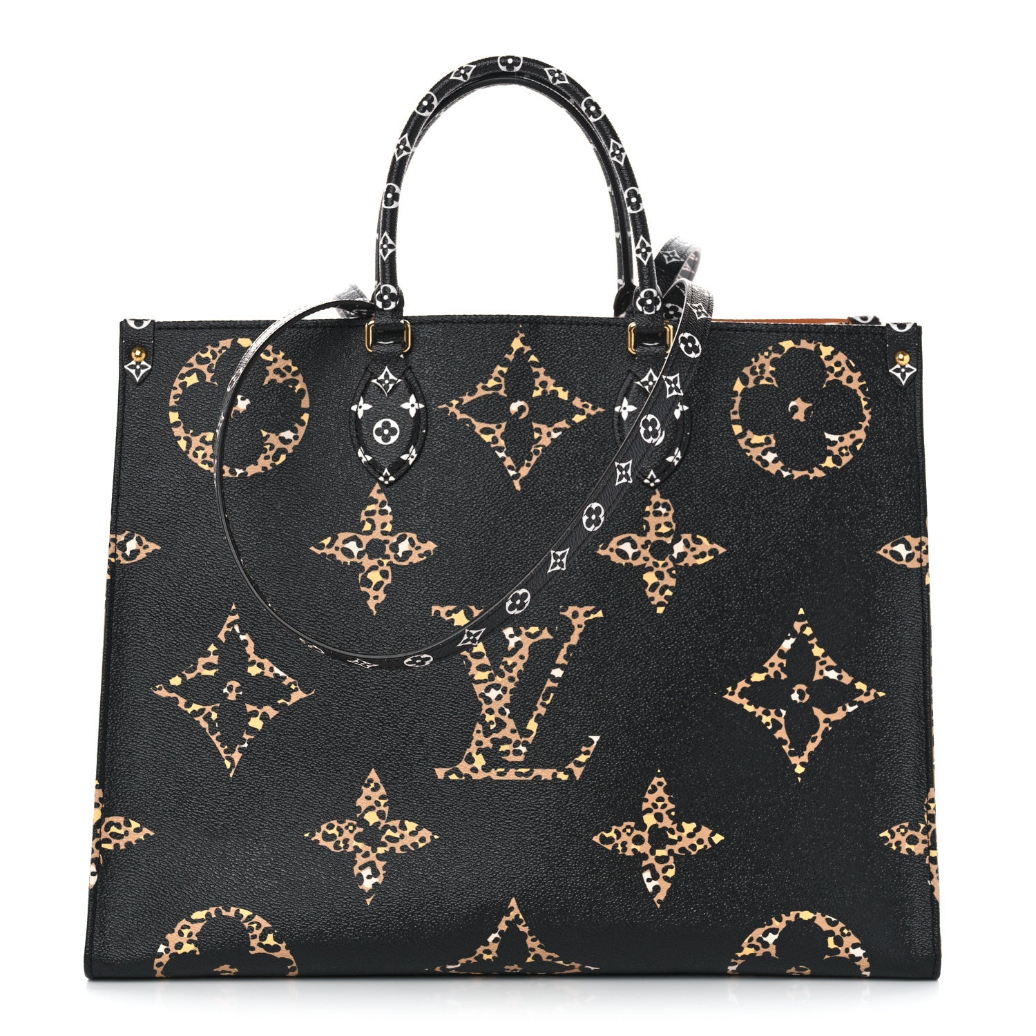 Louis Vuitton Monogram Giant Jungle Onthego GM Black 1 of 10