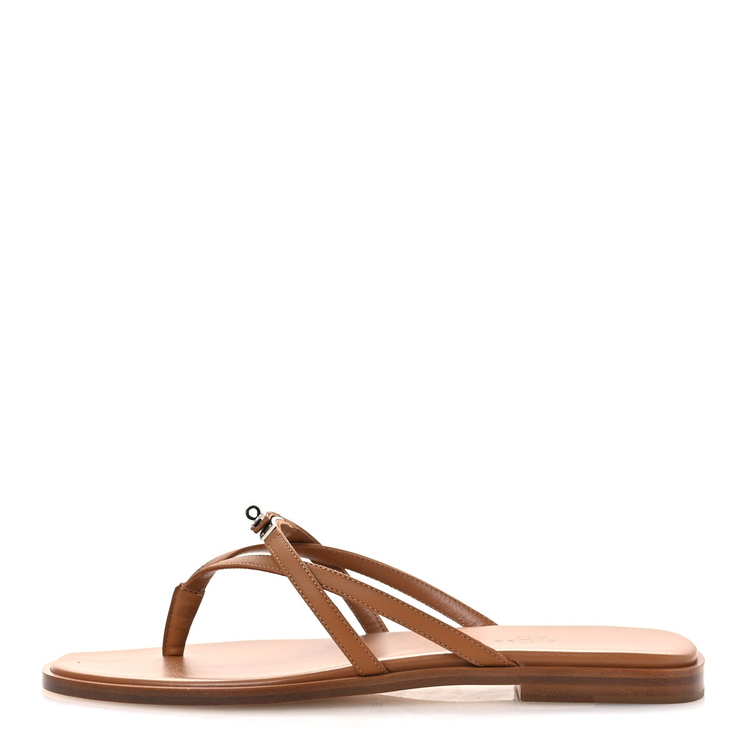 Hermes Calfskin Miss Sandals 39 Naturel 1789219 – FASHIONPHILE