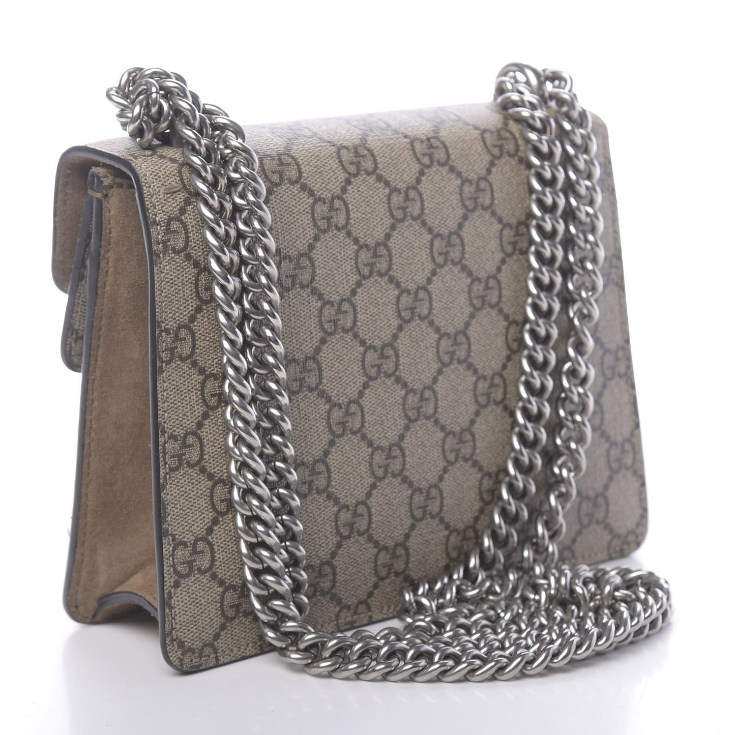 GG Supreme Monogram Mini Dionysus Shoulder Bag Taupe