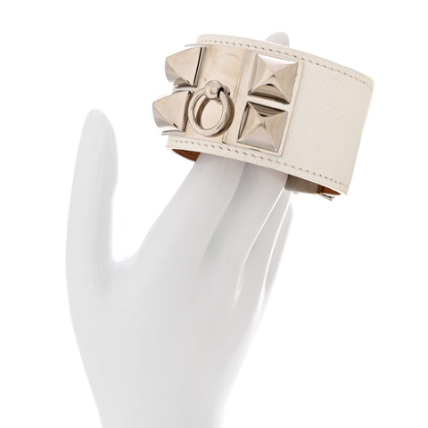 Epsom Collier de Chien CDC Bracelet S White