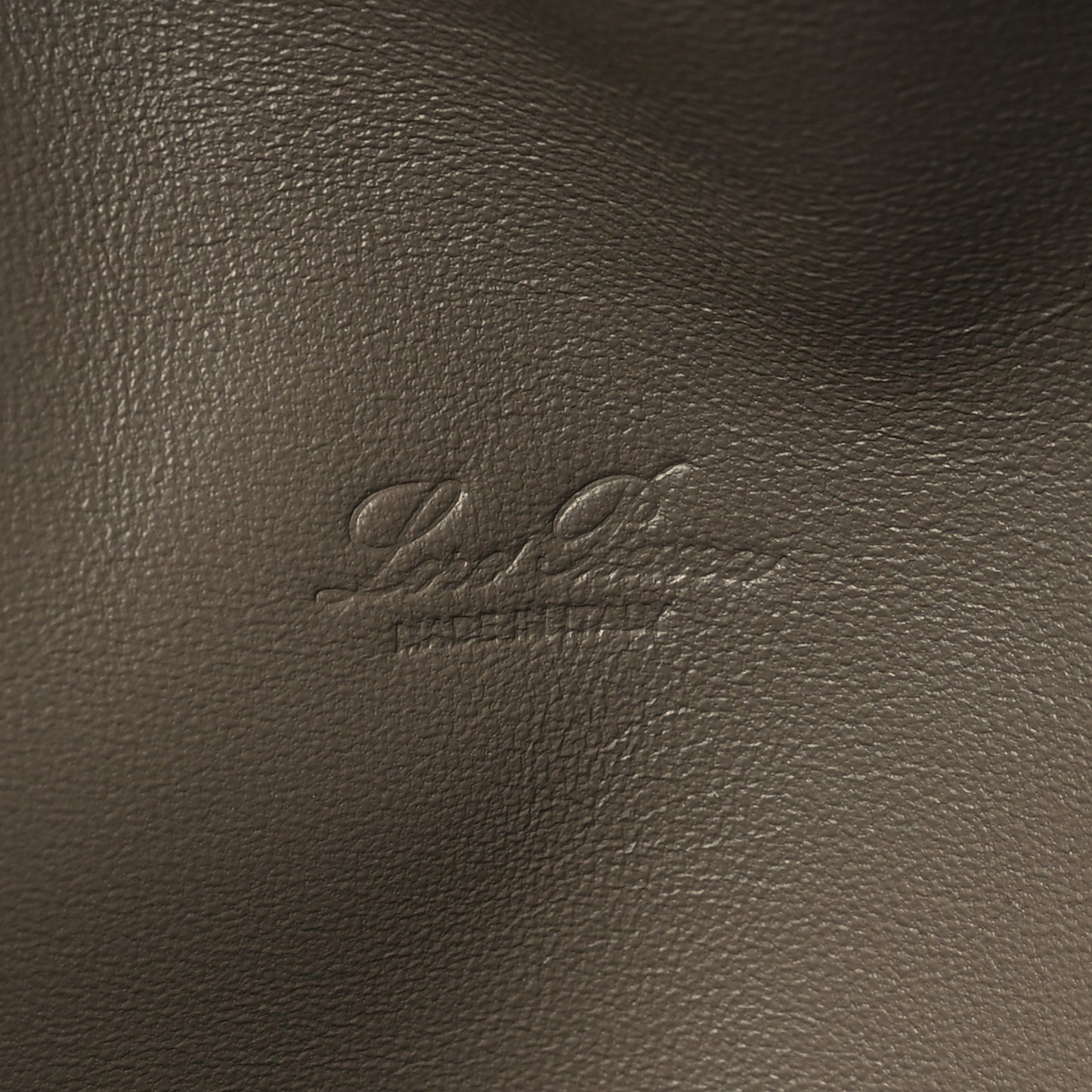 Grained Calfskin Extra Pocket L23.5 Backpack Warm Mastic