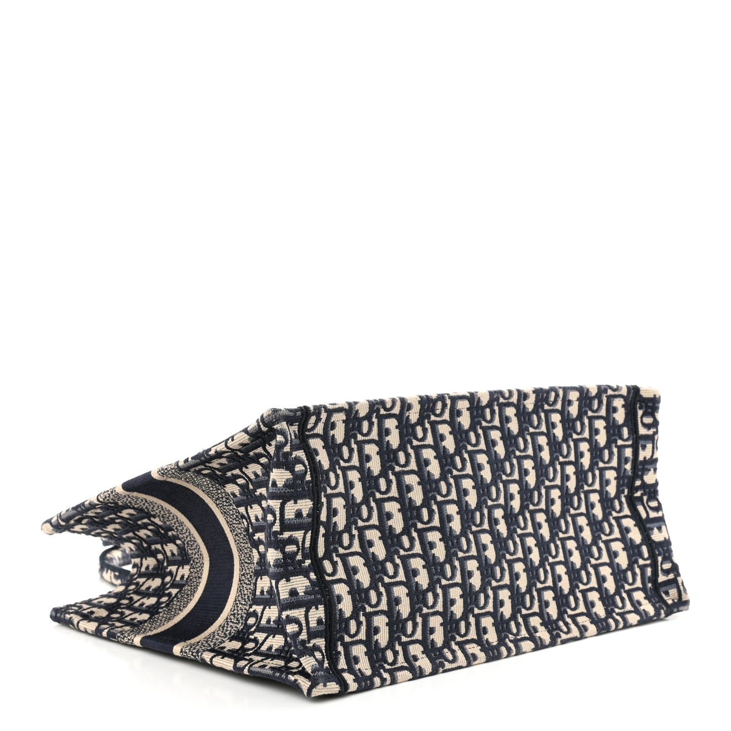 Oblique Medium Book Tote Blue Multicolor