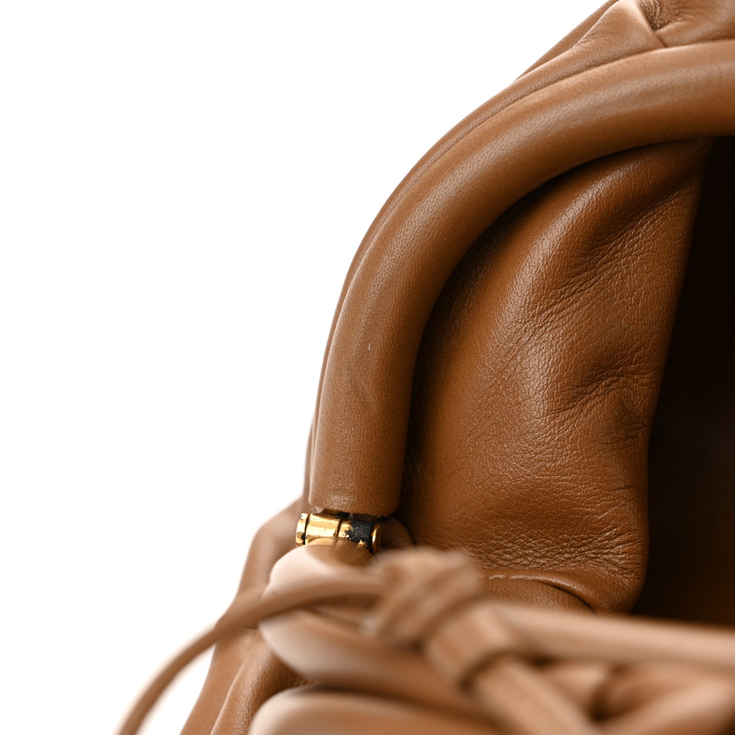 Butter Calfskin The Mini Pouch Teak