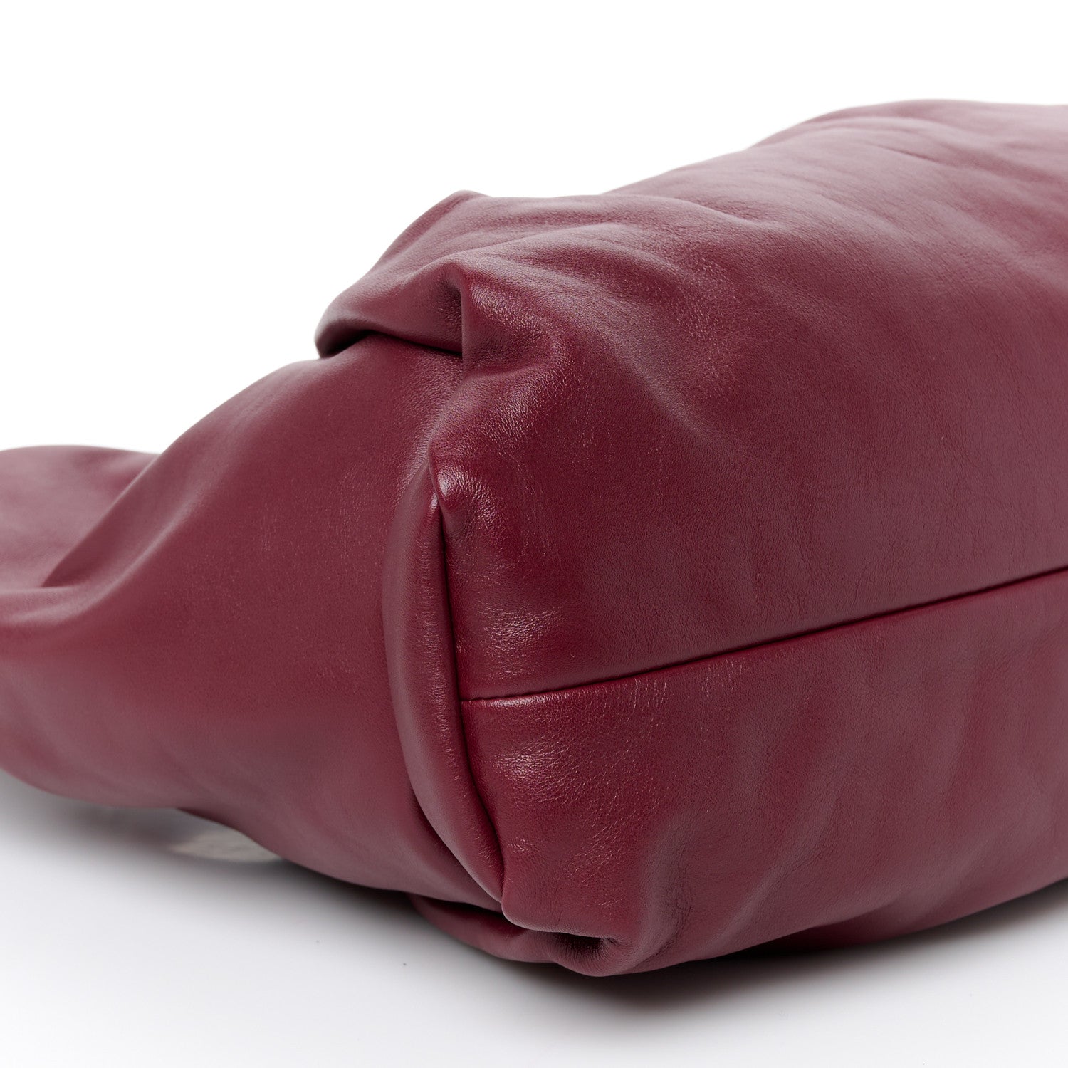 Bottega Veneta Smooth Butter Calfskin Small The Shoulder Pouch Dark Red 9 of 10