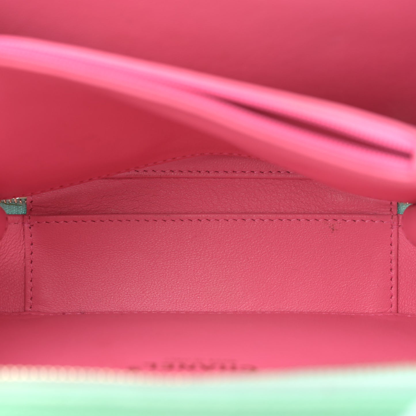 Caviar Quilted Medium CC Filigree Vanity Case Pink Green Blue