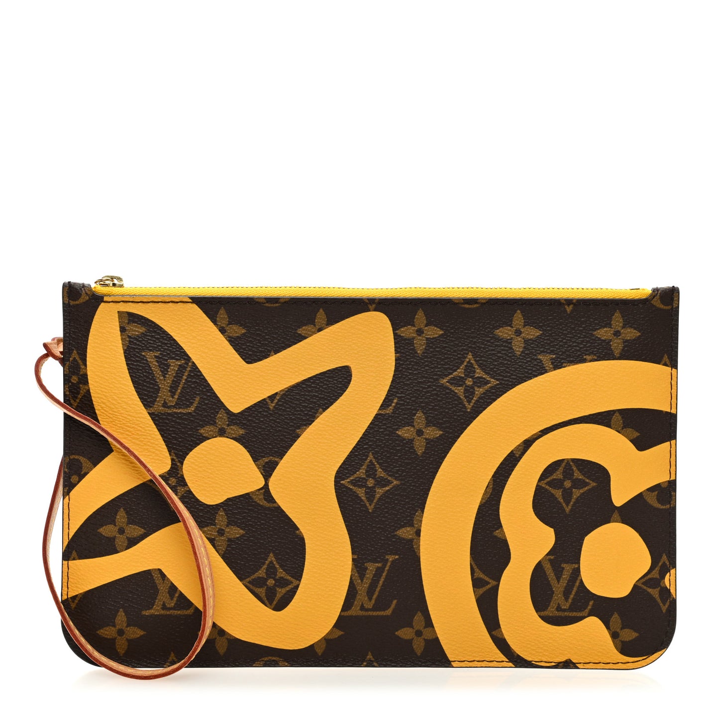 Monogram Tahitienne Neverfull MM GM Pochette Yellow