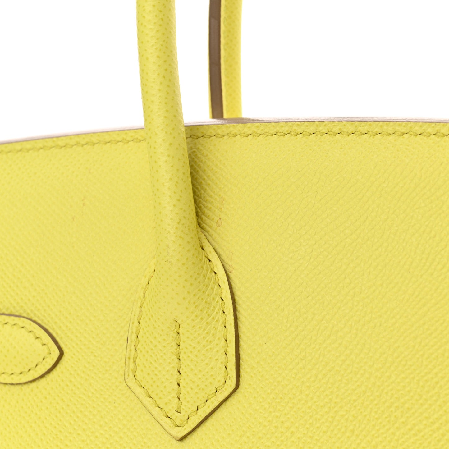 Epsom Birkin 30 Lime