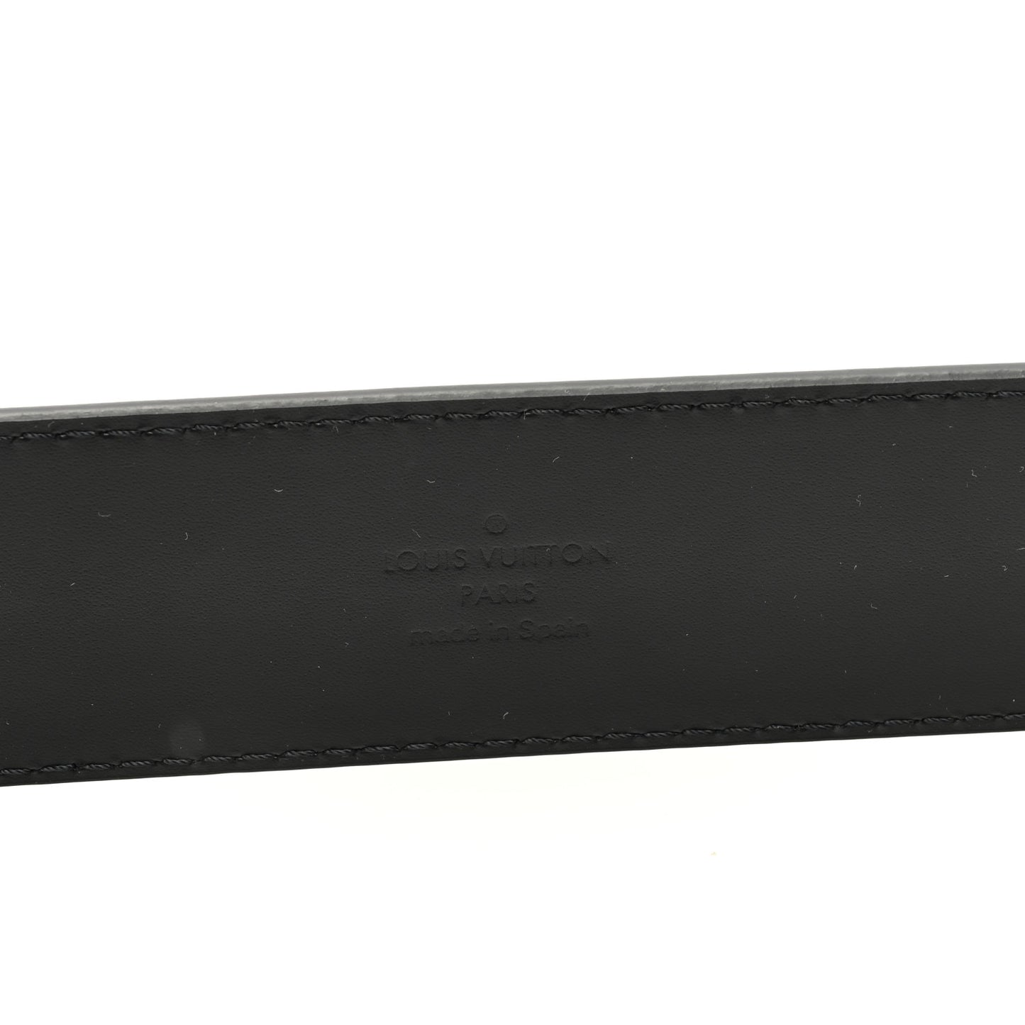 Calfskin 40mm LV Spotlight Belt 90 36 Black