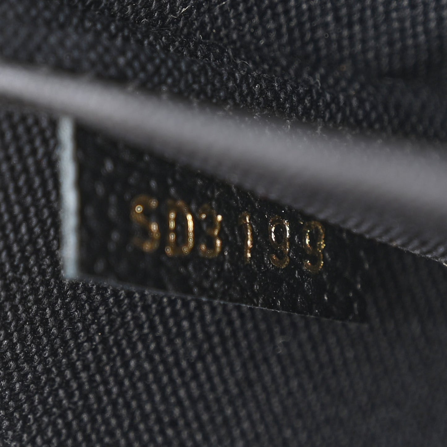 Empreinte Pochette Felicie Chain Wallet Black