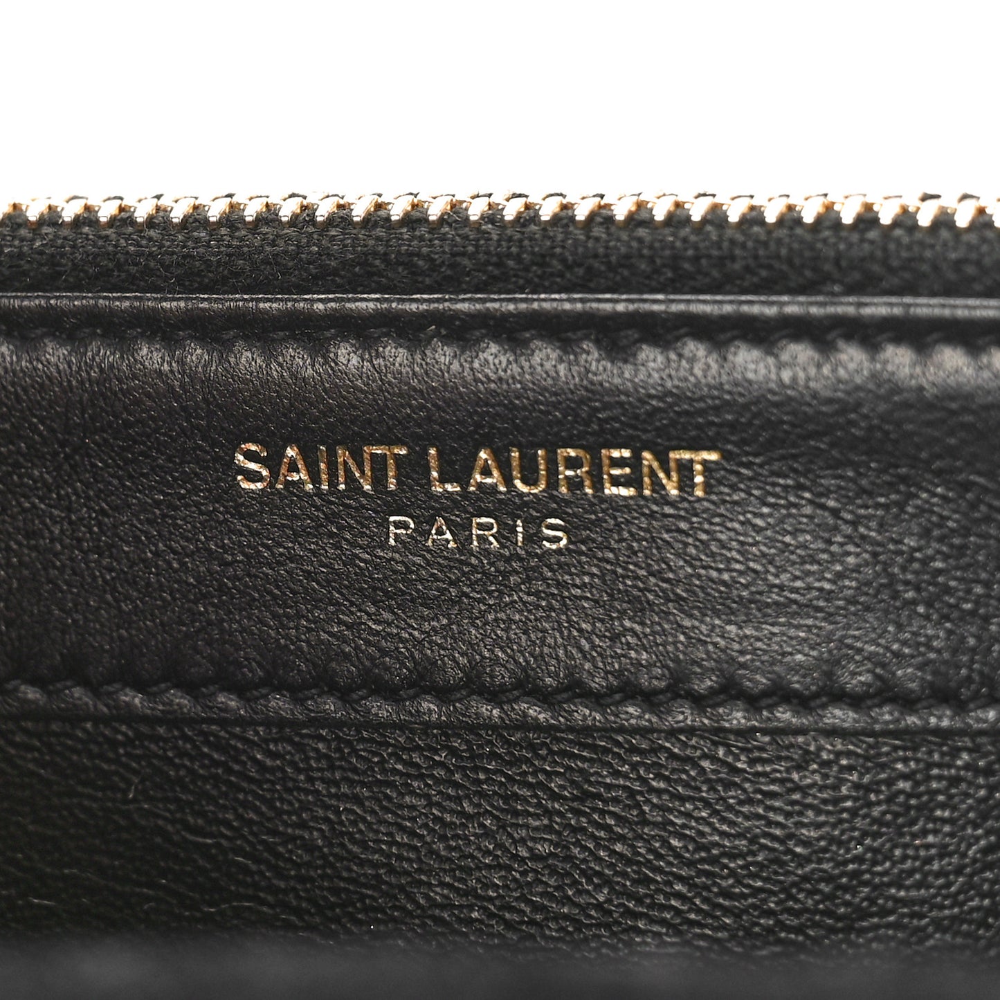 Metallic Calfskin Matelasse Chevron Monogram Envelope Chain Wallet Fuchsia