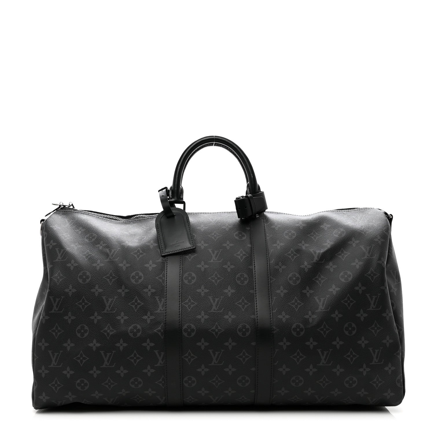 Louis Vuitton Monogram Eclipse Keepall Bandouliere 55 1 of 12