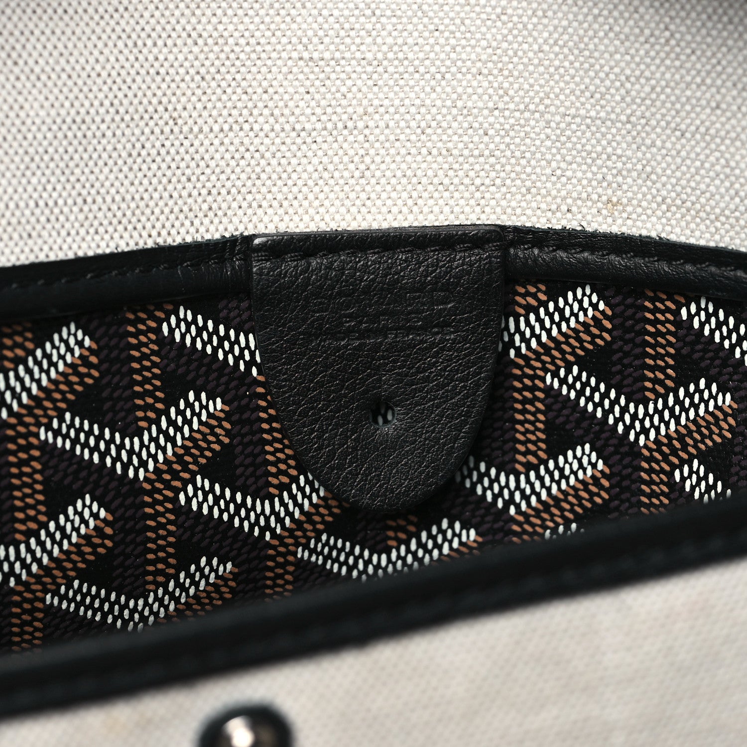 Goyard Goyardine Artois MM Black 6 of 8