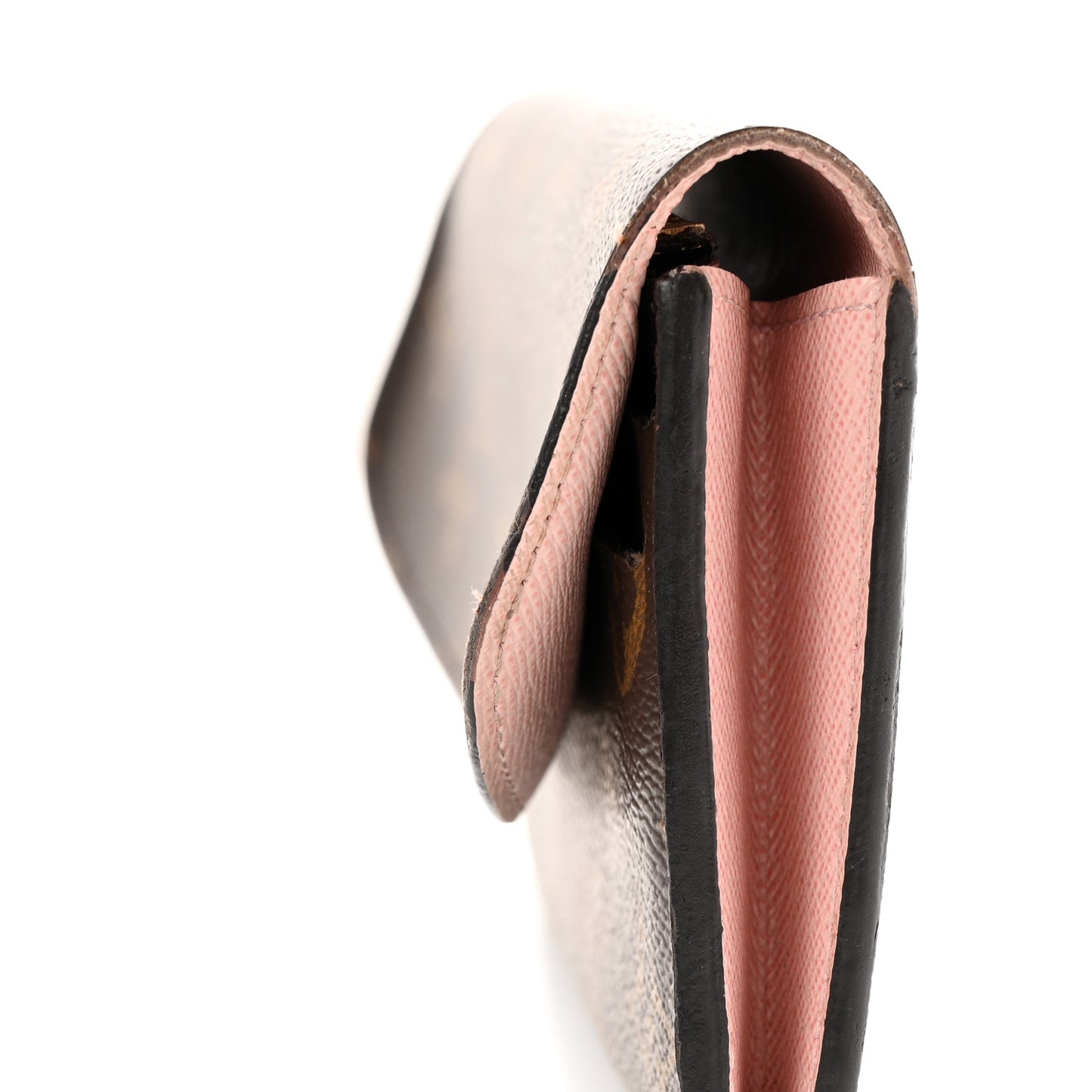 Monogram Emilie Wallet Rose Ballerine