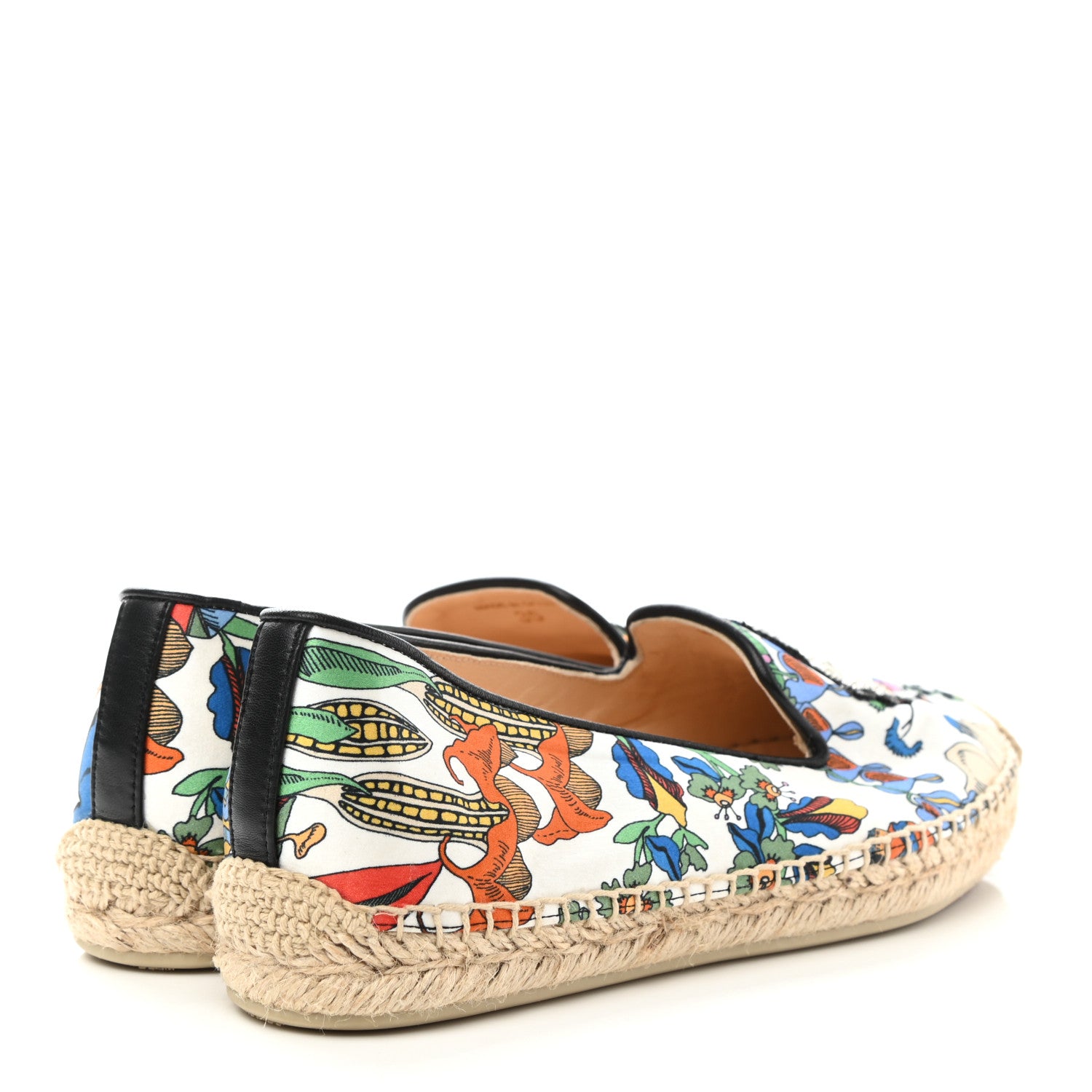 Christian Louboutin Satin Nanou Orlato Donna Espadrilles 35 Multicolor 4 of 7
