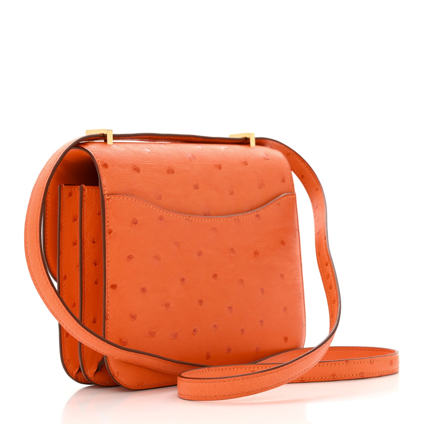 Ostrich Constance 18 Tangerine