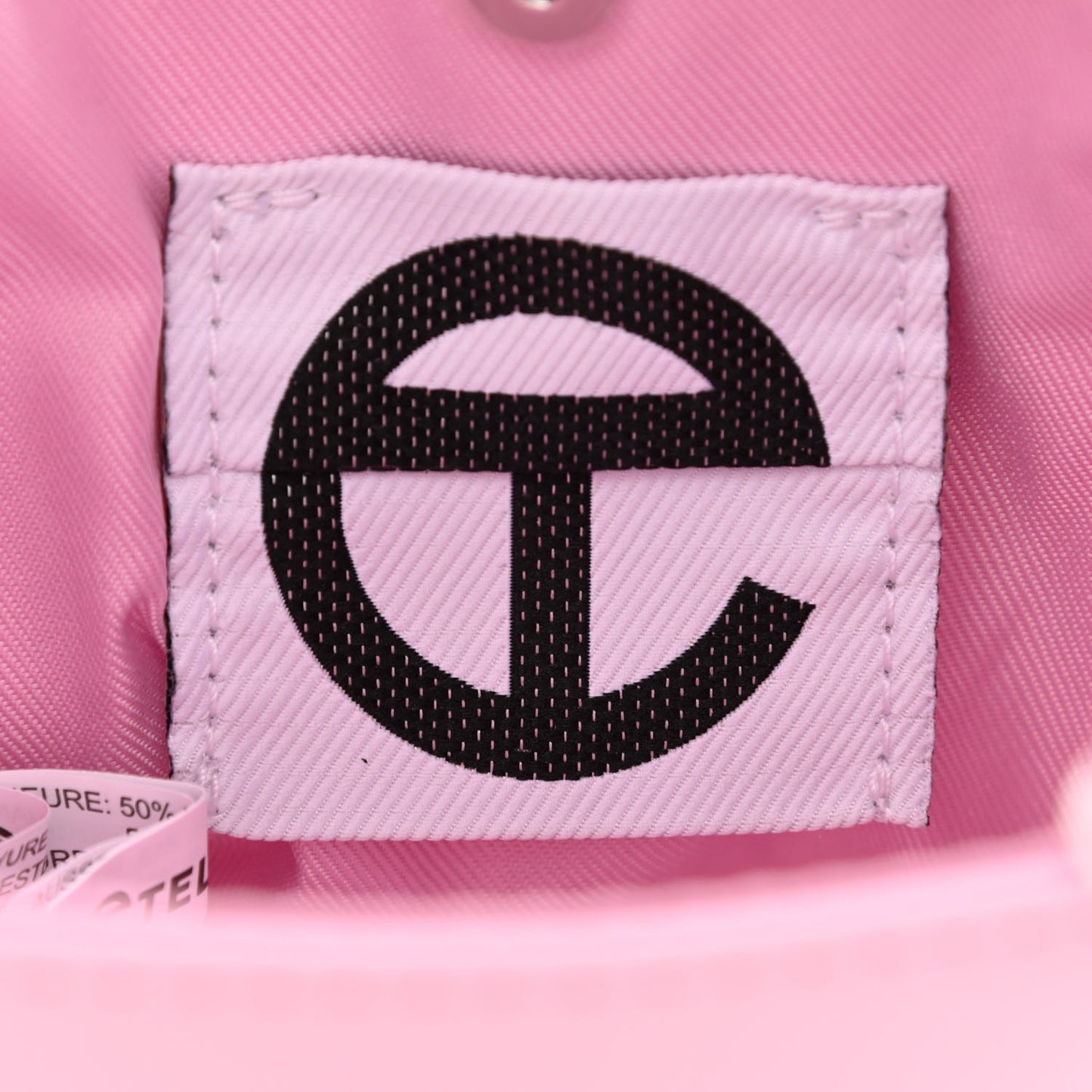Vegan Leather Small Shopping Bag Bubblegum