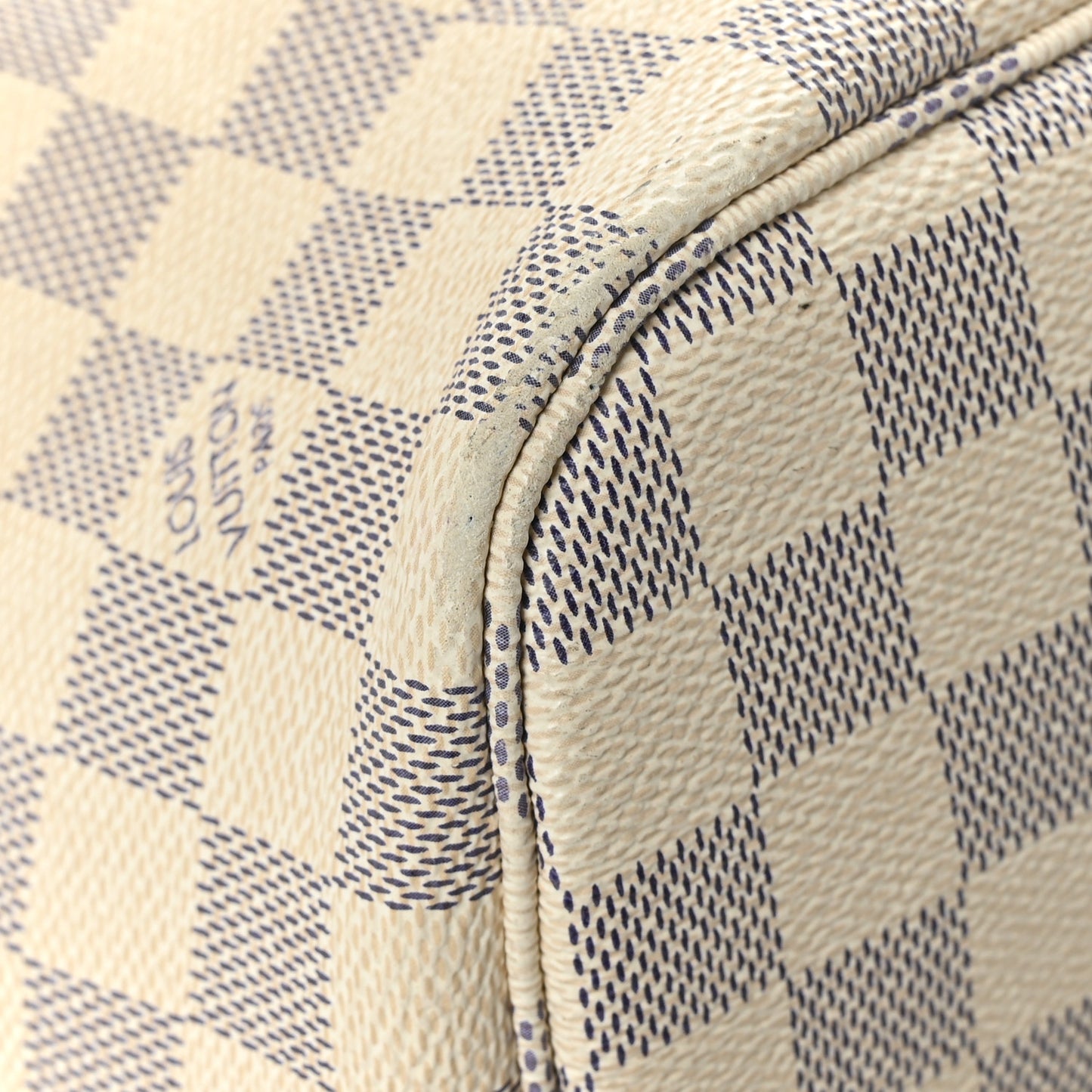 Damier Azur Neo Neverfull MM Rose Ballerine
