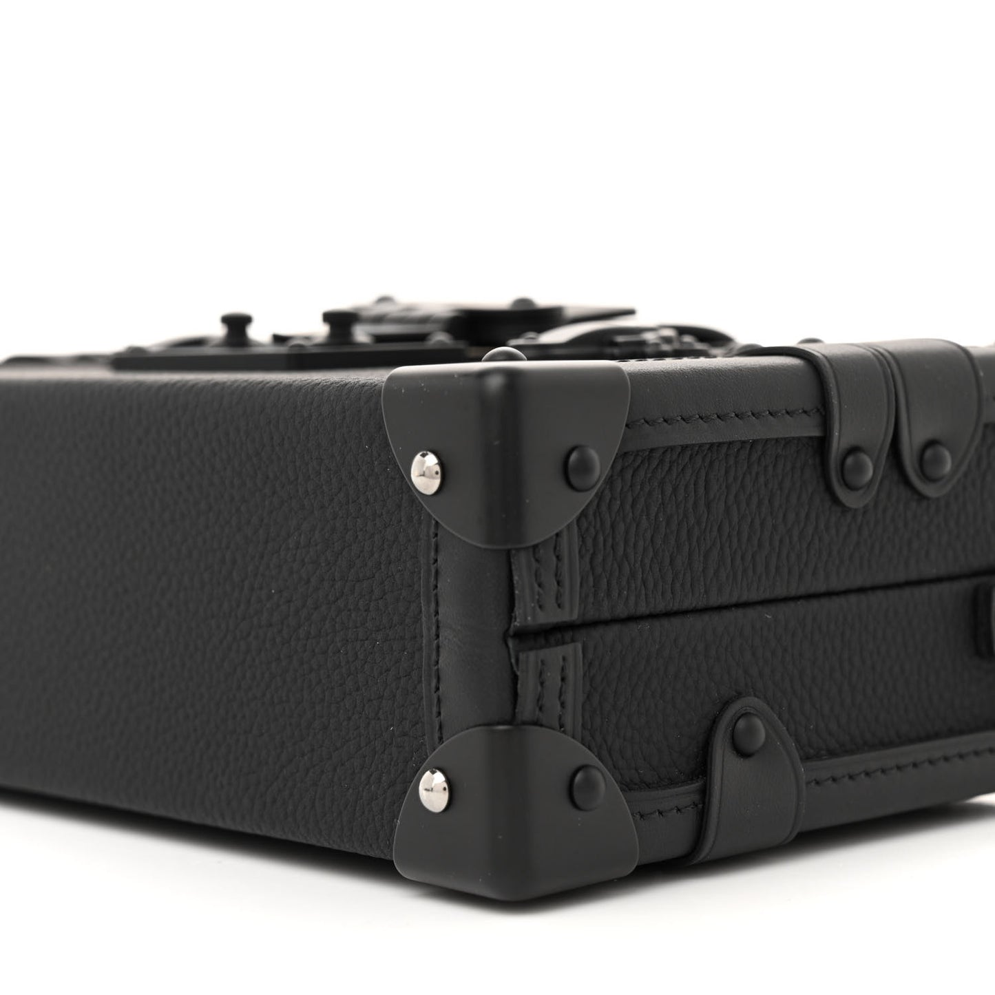 Calfskin Petite Malle Black