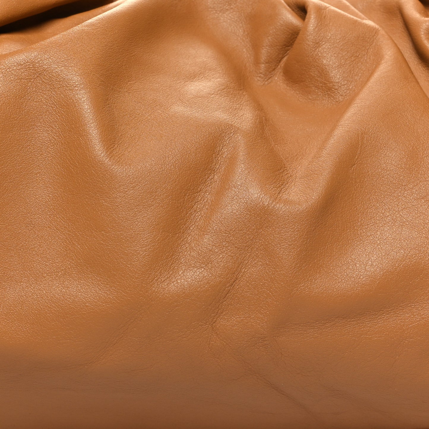 Smooth Butter Calfskin Large The Shoulder Pouch Cammello