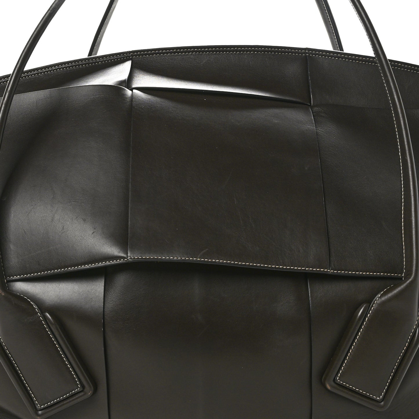 French Calfskin Maxi Intrecciato XL Arco Fondant