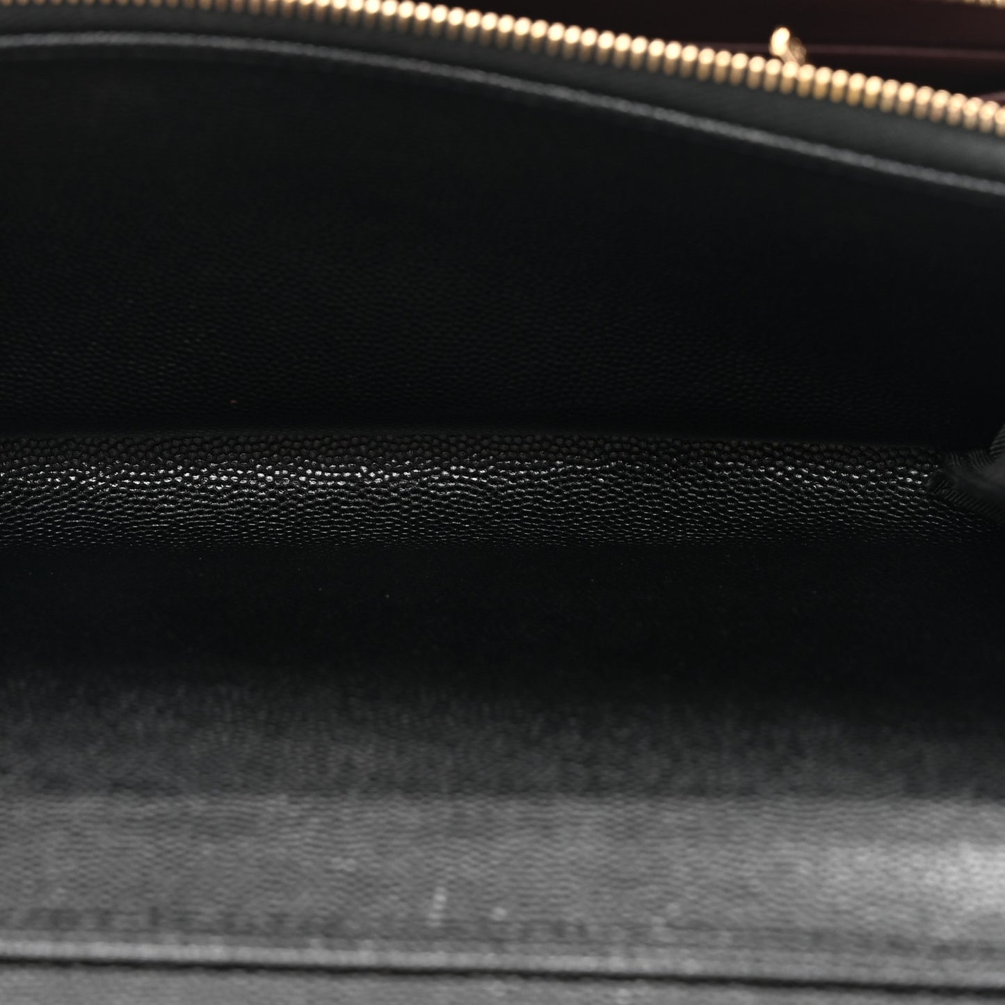 Caviar Quilted Phone Holder Wallet on Removable Chain Black