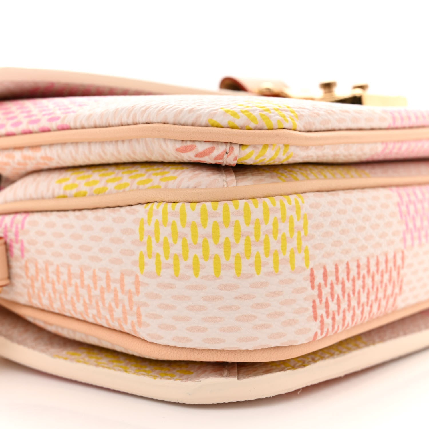 Louis Vuitton LOUIS VUITTON Damier Giant Pochette Metis East West Peach 8 of 10
