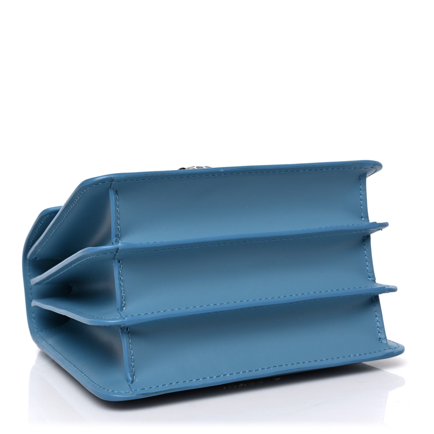 Calfskin Serpenti Forever Top Handle Blue