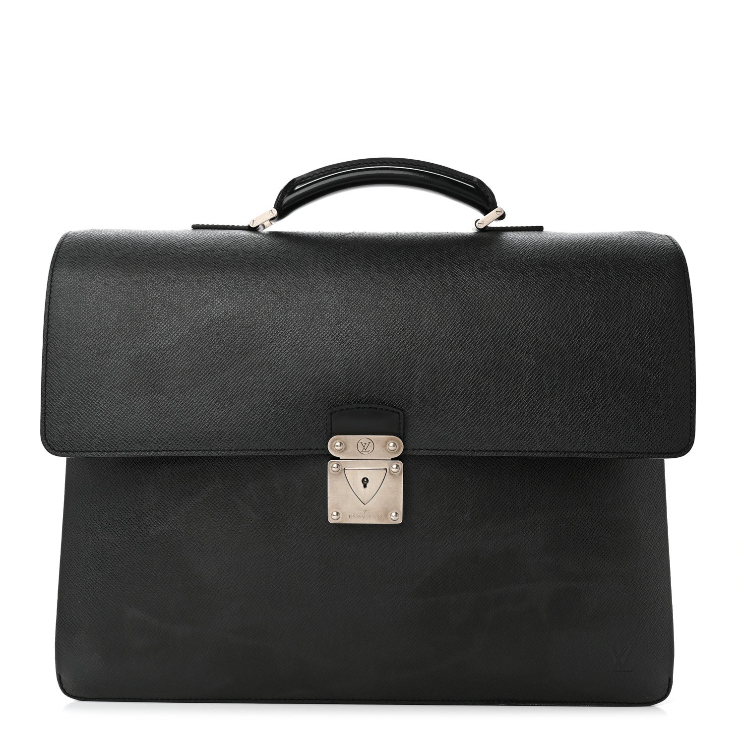 Louis Vuitton Taiga Robusto 2 Compartment Briefcase Black 1 of 18