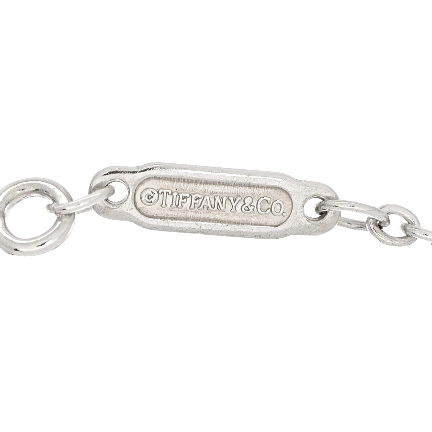 Tiffany Sterling Silver Rubedo 1837 Interlocking Bracelet 3 of 3