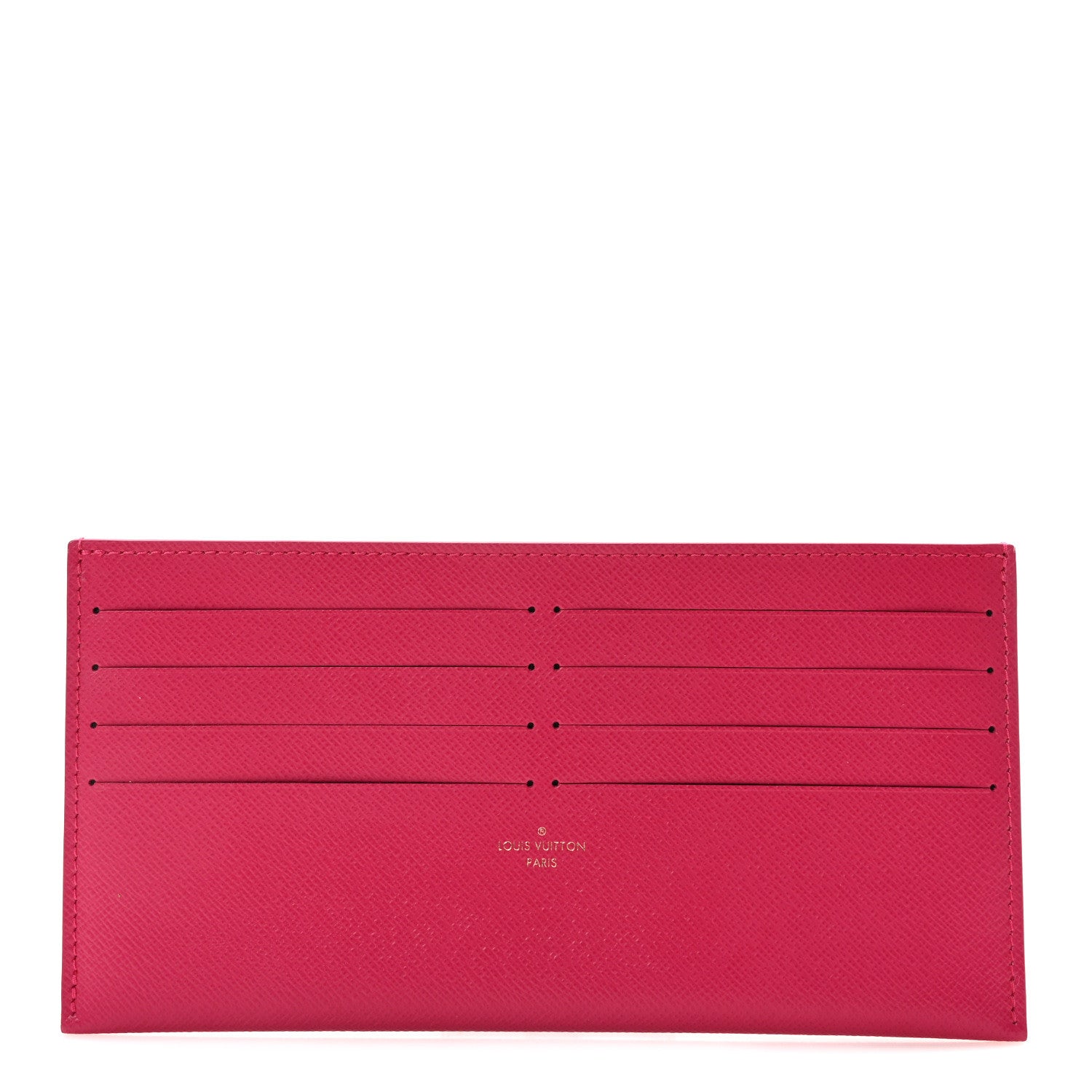 Louis Vuitton Calfskin Felicie Card Holder Insert Hot Pink 1 of 6