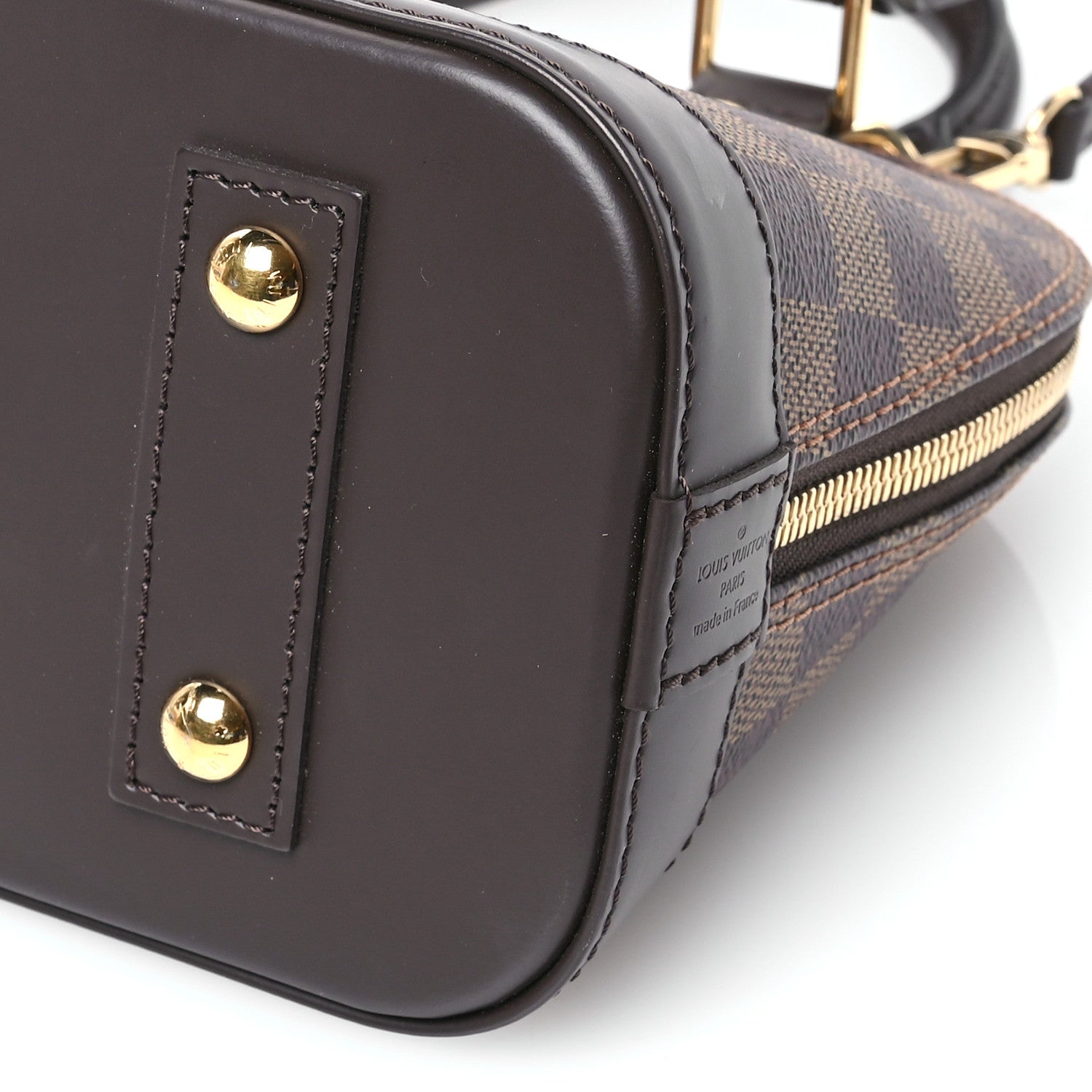 Louis Vuitton Damier Ebene Alma BB 9 of 11