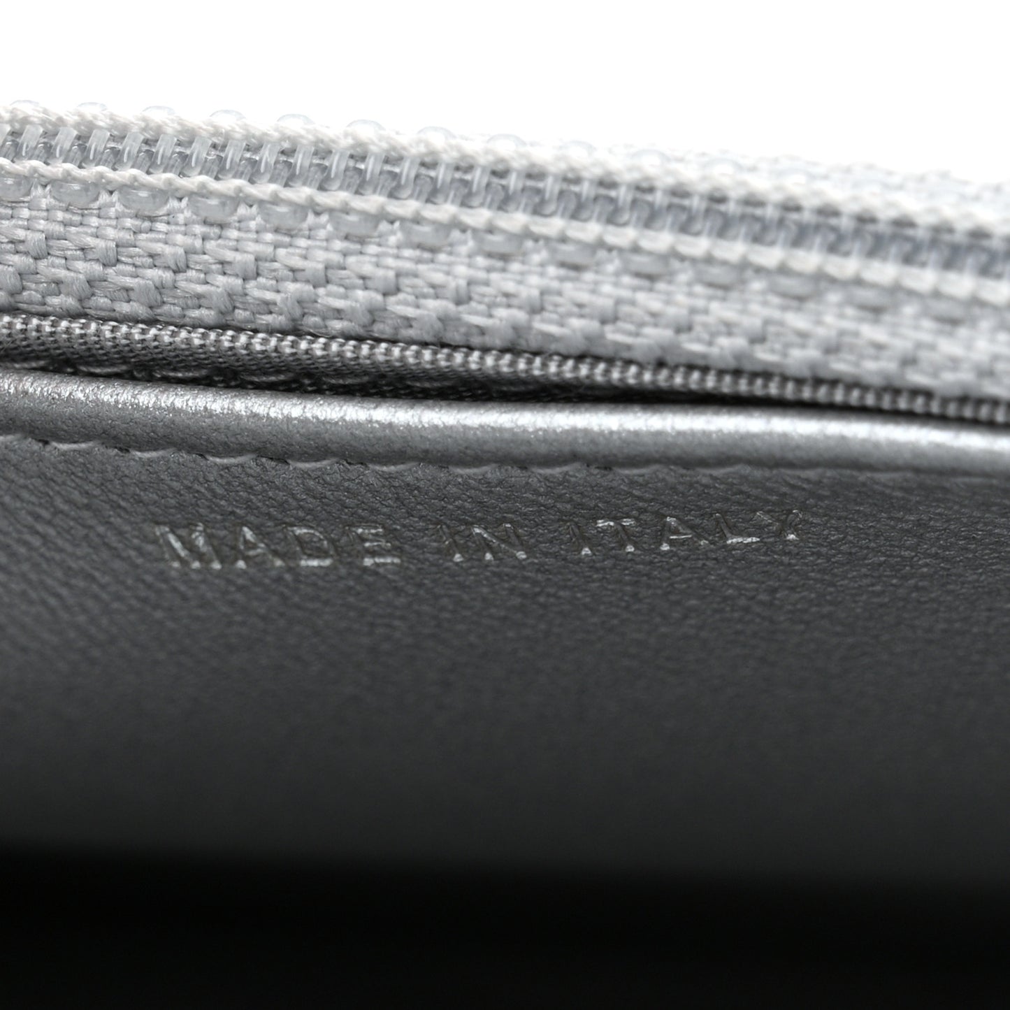 Lizard Calfskin Boy Wallet on Chain WOC Black Silver