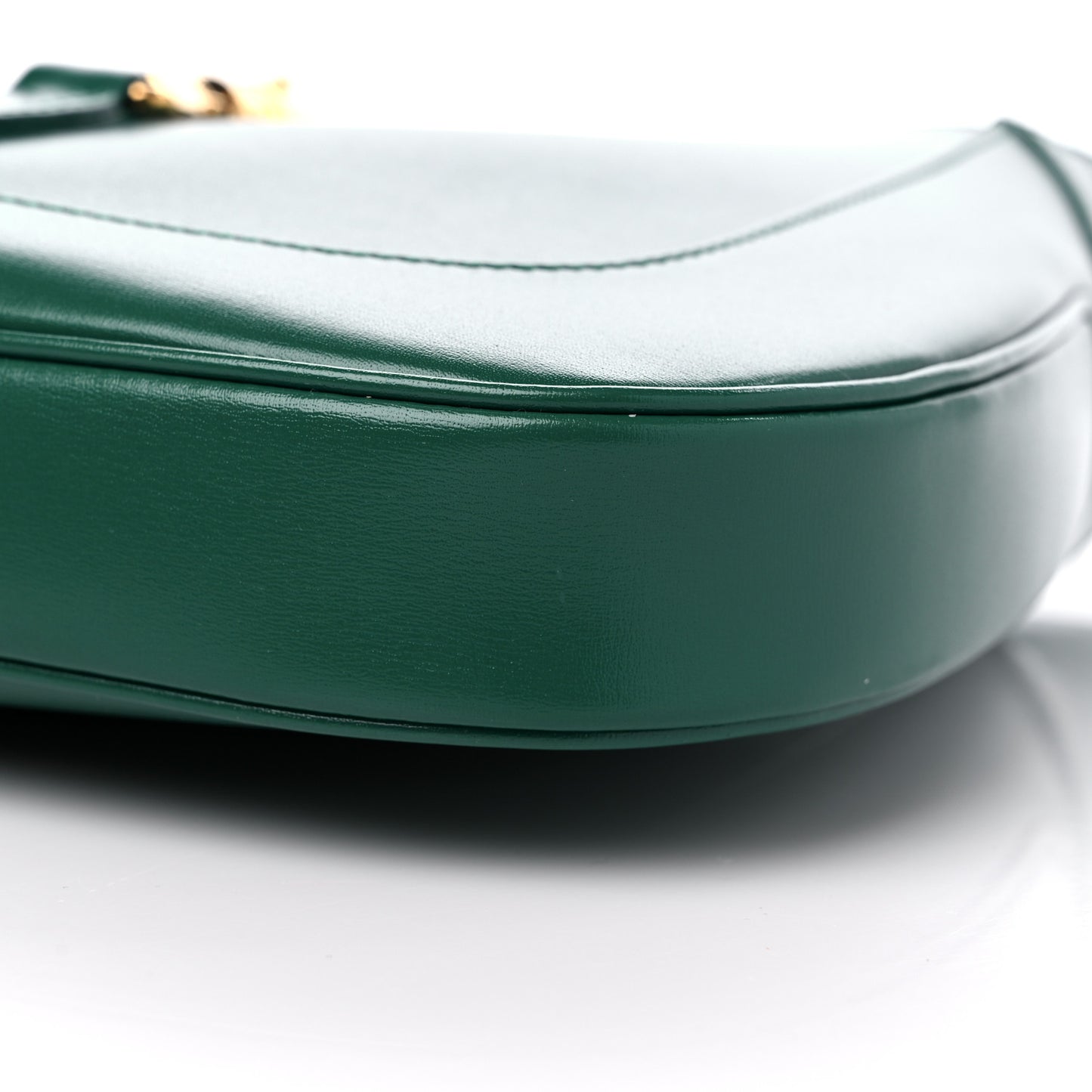 Boarded Dyana Lux Calfskin Small Jackie 1961 Hobo Emerald