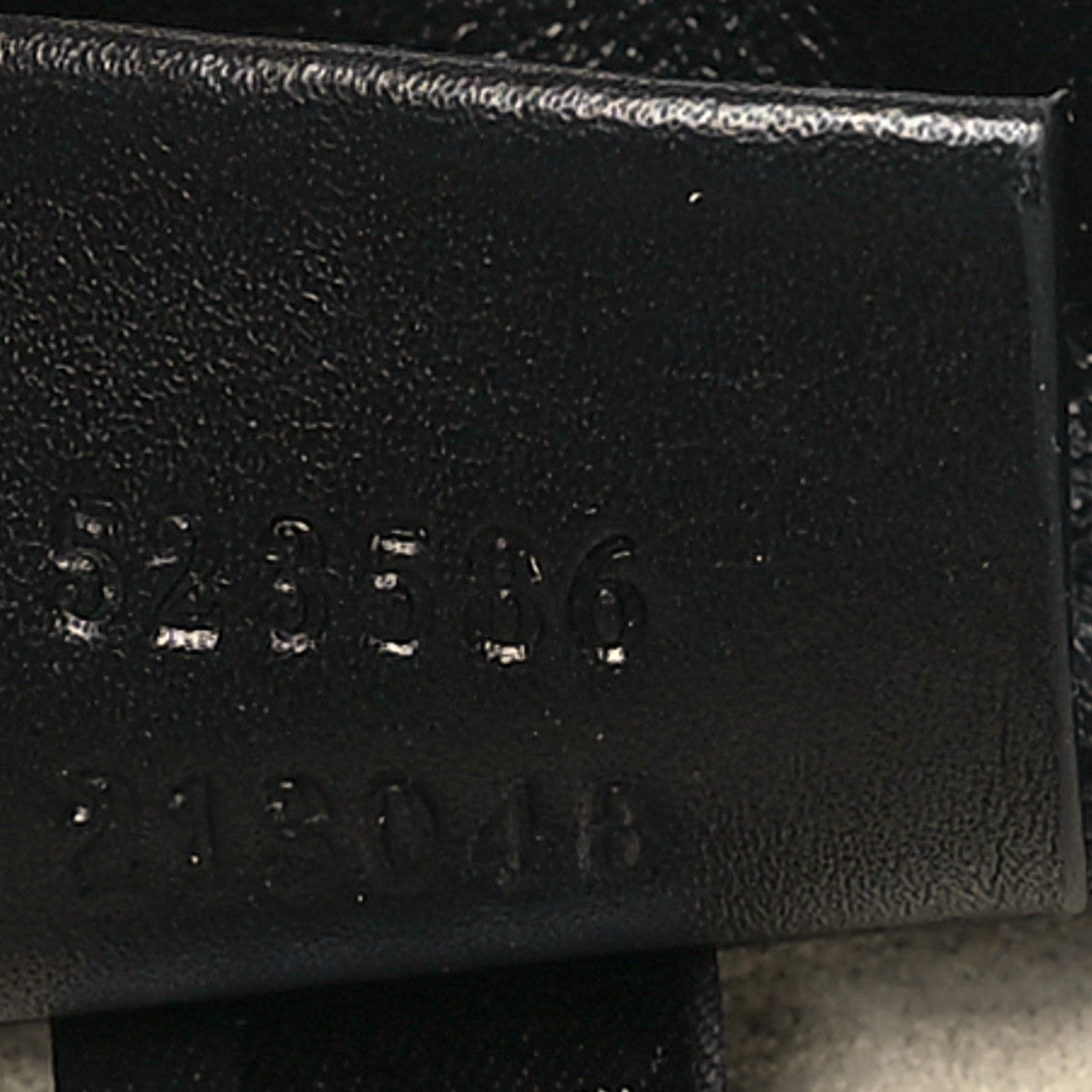 Calfskin Logo Drawstring Backpack Mystic White