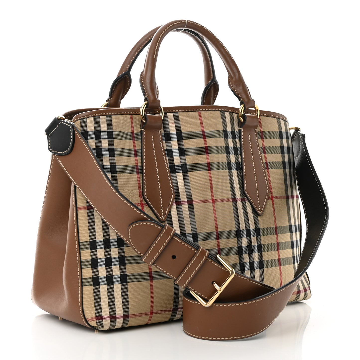 Horseferry Check Medium Ballingdon Tote Honey Tan