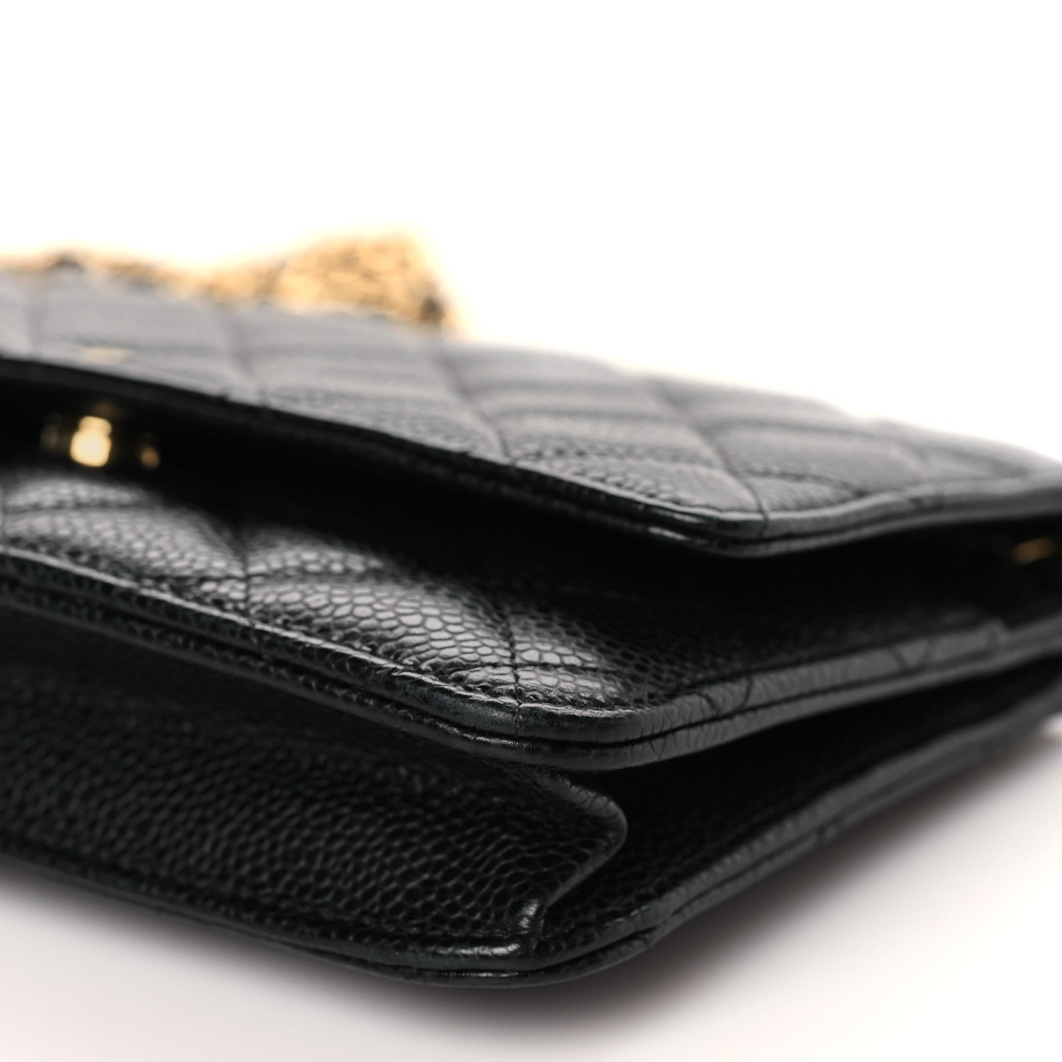 Chanel Caviar Quilted Wallet on Chain WOC Black 9 of 9