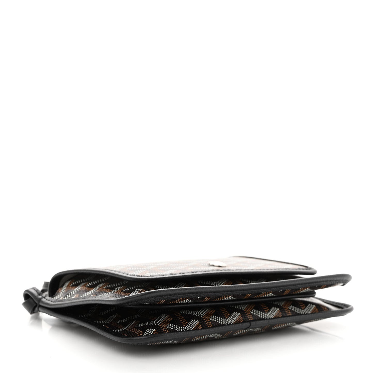 Goyardine Plumet Wallet Clutch Black