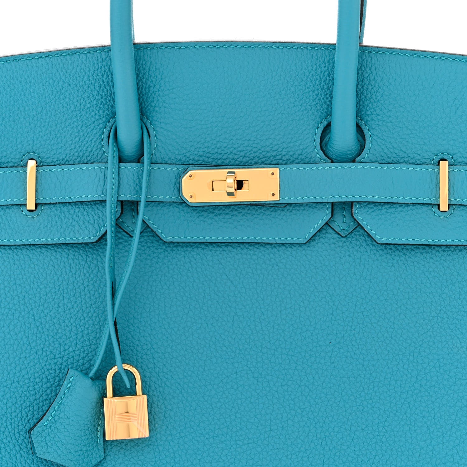 Hermes Togo Birkin 35 Turquoise 8 of 11