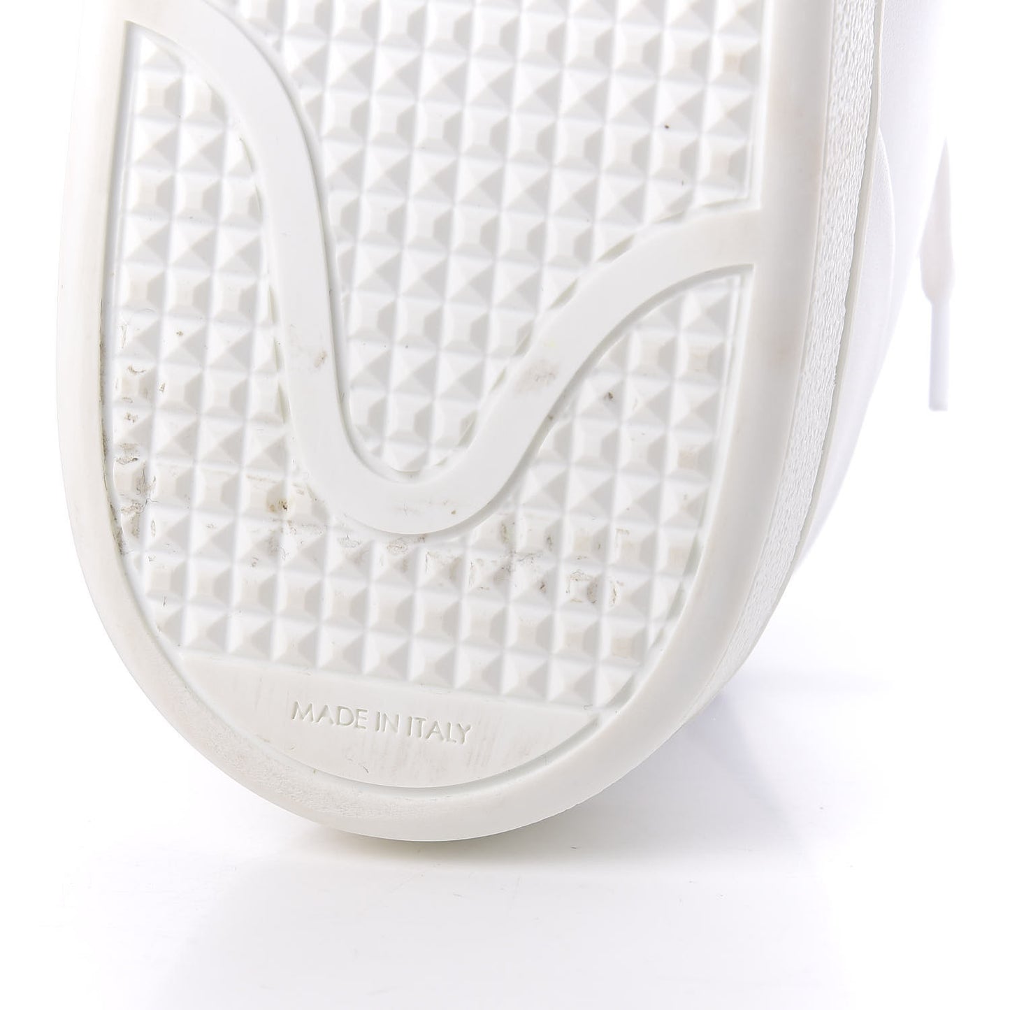 Calfskin Monogram Frontrow Sneaker 38.5 White