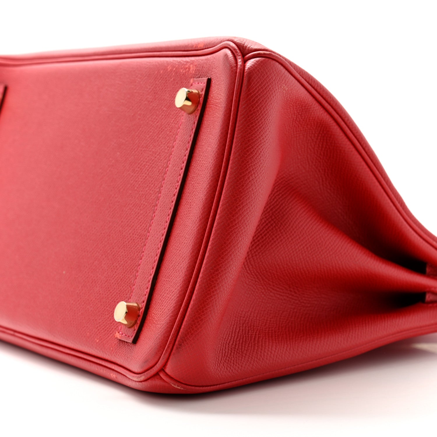 Hermes Epsom Birkin 30 Rouge Casaque 10 of 14