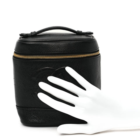 Caviar Vanity Cosmetic Case Black