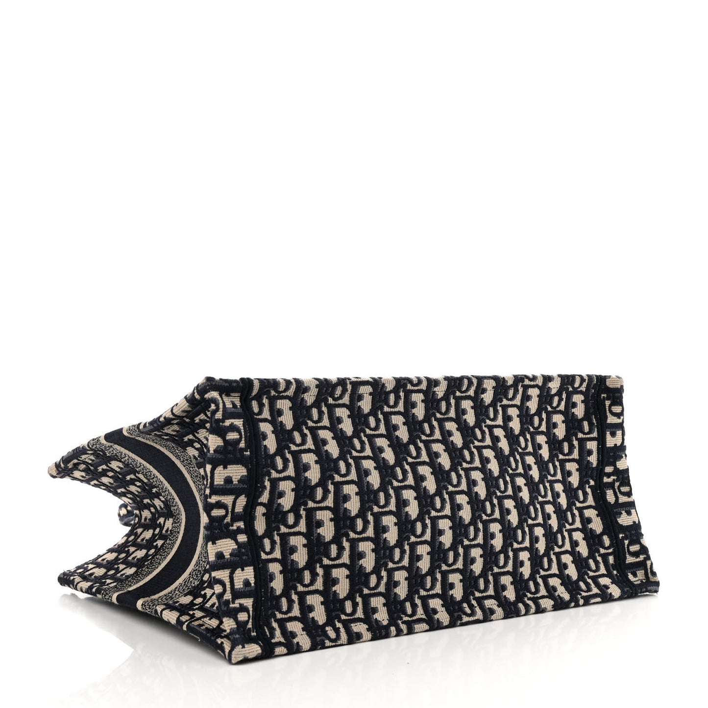 Oblique Medium Book Tote Blue Multicolor
