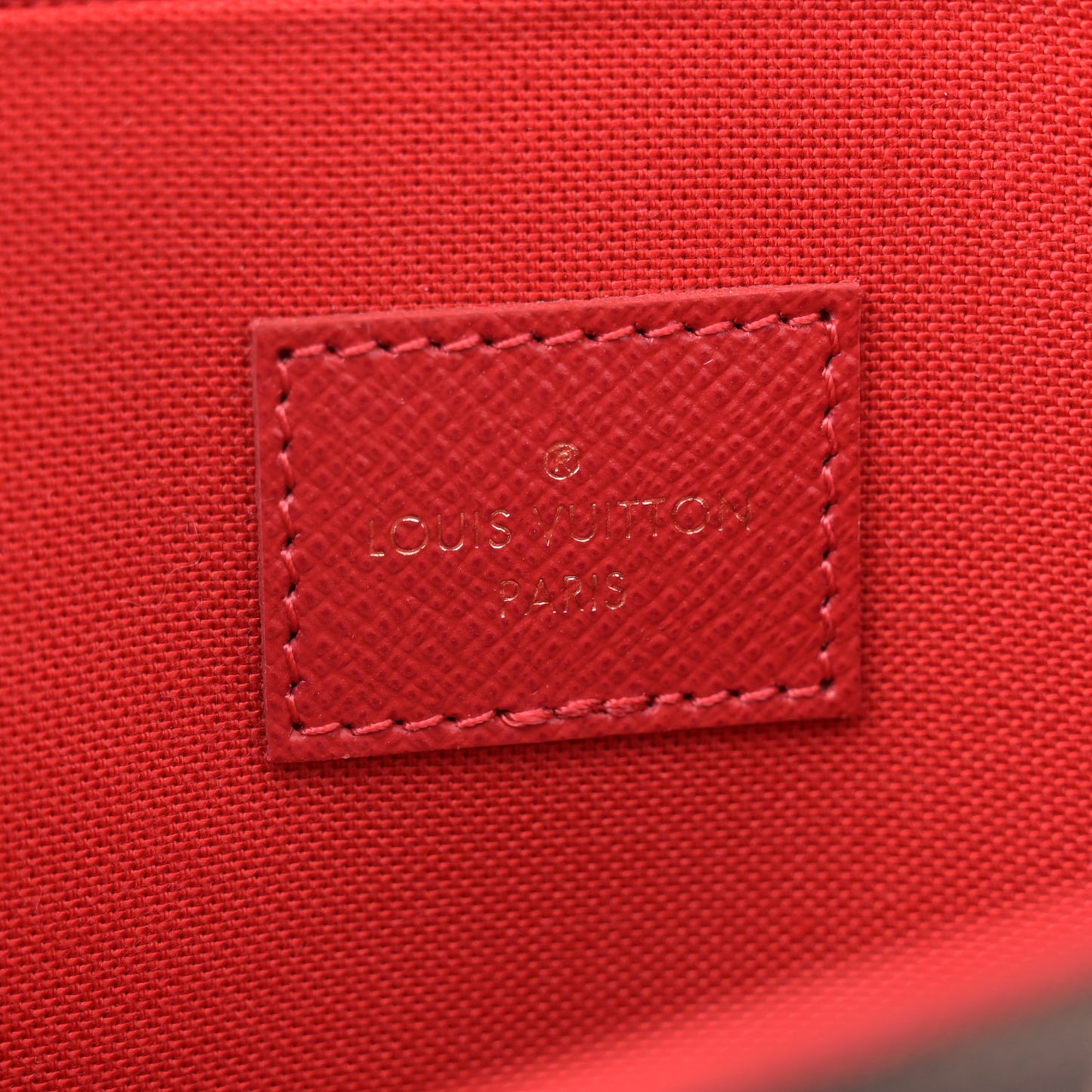 Damier Ebene Pochette Felicie Chain Wallet