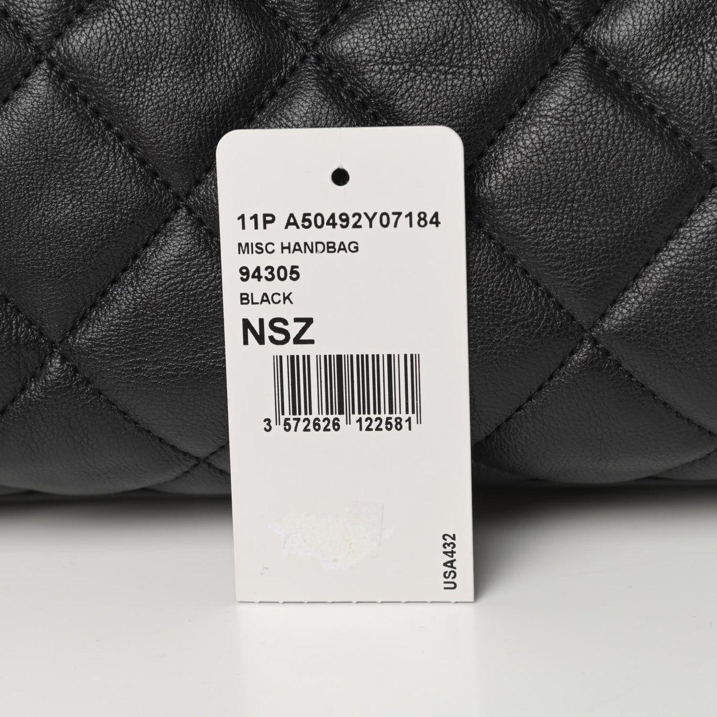 Calfskin Quilted Medium Chain Me Hobo Black