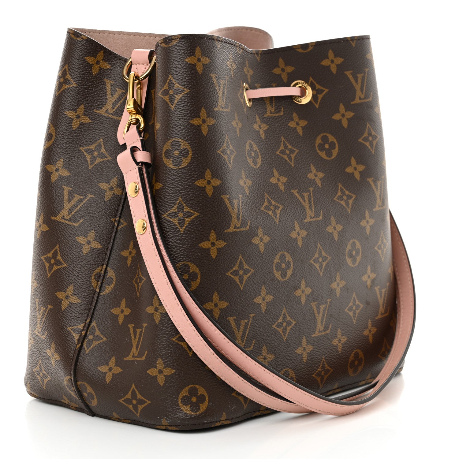 Louis Vuitton Monogram Neonoe MM Rose Poudre 3 of 11