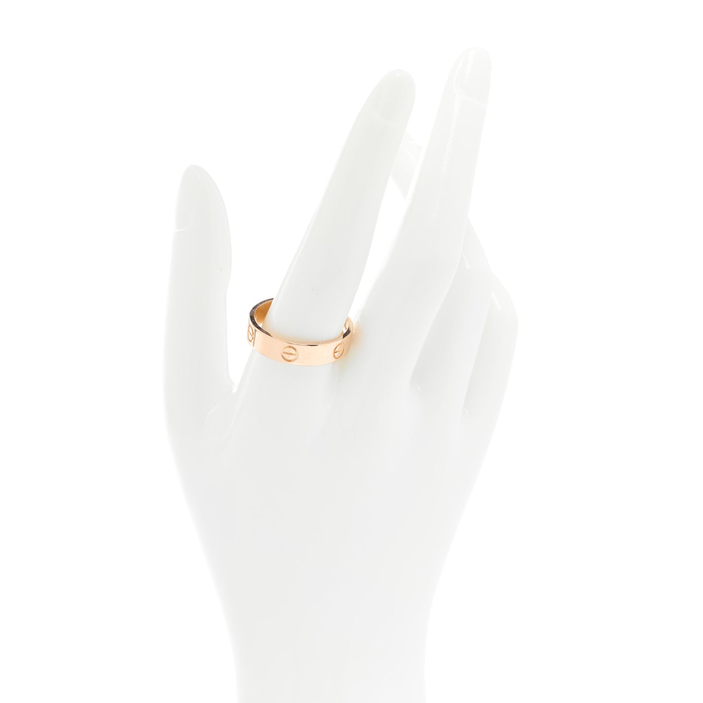 18K Pink Gold 5.5mm LOVE Ring 66 11.5