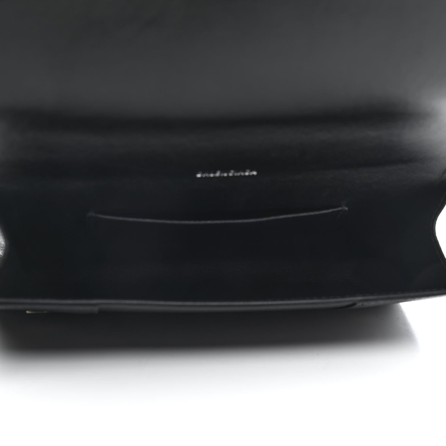 Balenciaga Grained Calfskin Hourglass Top Handle Crossbody Phone Holder Black 5 of 5