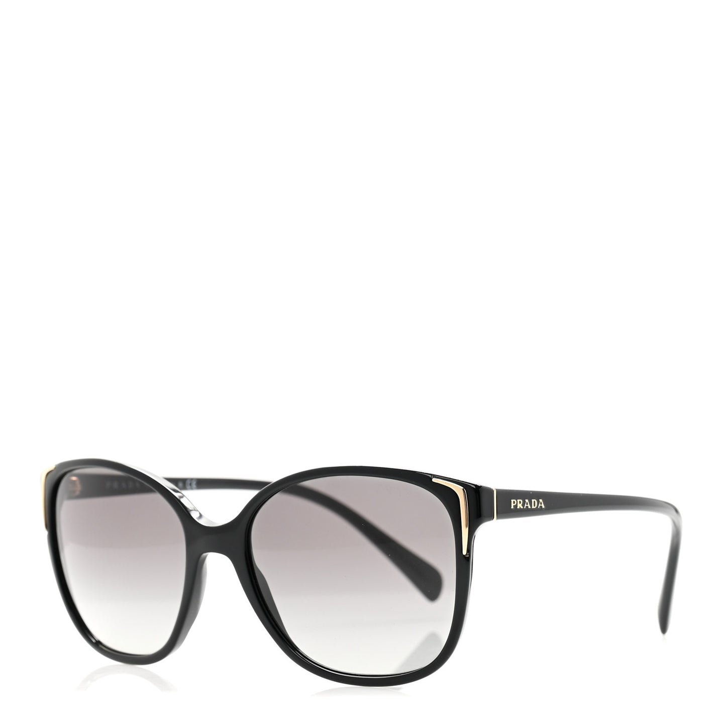 Acetate Sunglasses SPR 01O Black