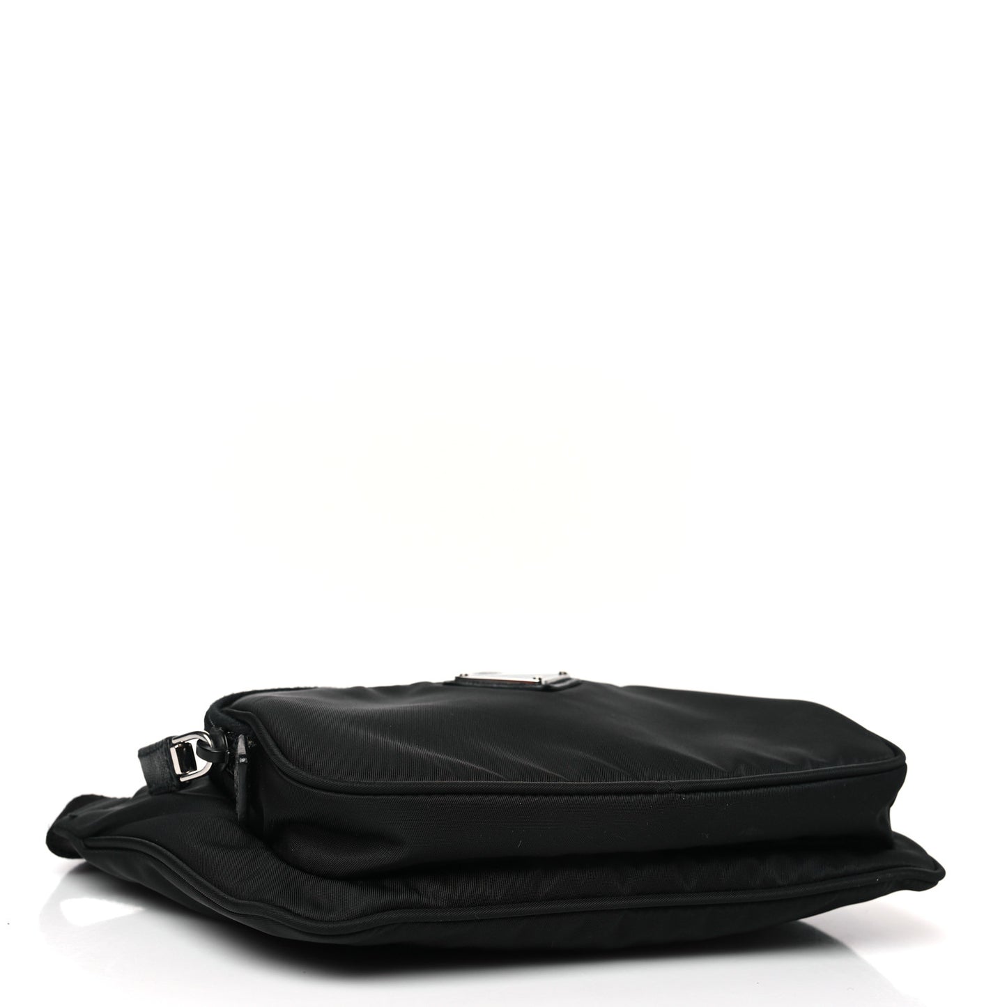 Re-Nylon Saffiano Belt Bag Black